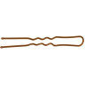 Шпильки 45 мм волна, коричневые (60 шт.) DEWAL SLT45V-3/60